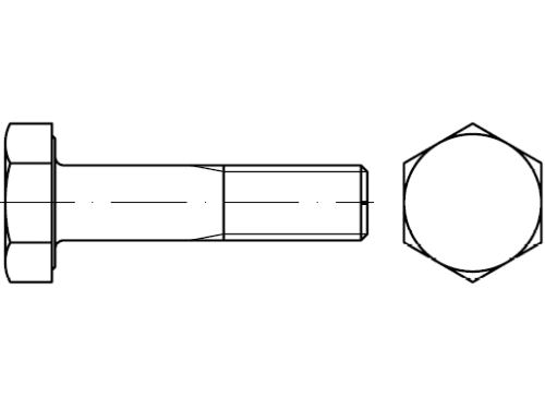 DIN 6914 / EN 14399-4 śruby do połączeń sprężanych śruby HV konstrukcyjne - Mocowania Konstrukcji Eurobolt