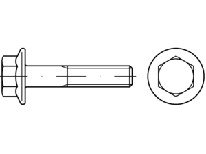 DIN 6921 / PN 82247 flange head screws - Eurobolt screws