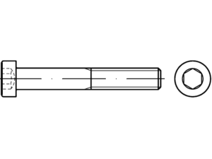 DIN 7984 / ISO 14580 śruby imbusowe z obniżonym łbem - Śruby Eurobolt