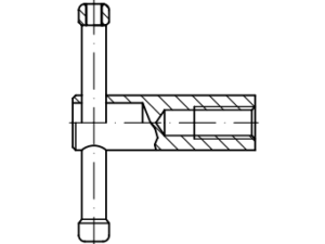 DIN 6307 śruby dociskowe - Uchwyty - wyroby specjalne Eurobolt