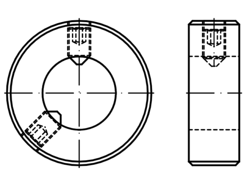 DIN 703 / PN 85102 pierścienie osadcze ciężkie - Pierścienie - zawleczki Eurobolt