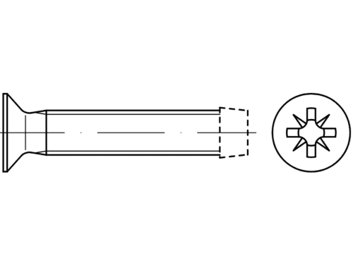 DIN 7500 M self-tapping screws self-thread forming screws - Eurobolt metal screws