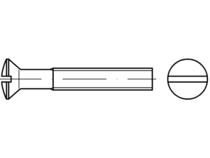 DIN 964 / ISO 2010 / PN 82211  wkręty z łbem soczewkowym - Wkręty do metalu Eurobolt