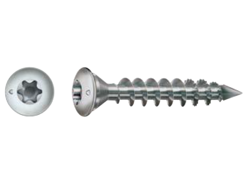 EB 88096-1 SPAX cylindrical post screw with centric head T-STAR plus - Eurobolt wood and PVC screws