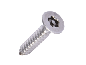 EB 447982 5-LOBE PIN countersunk head self-tapping screws 5-LOBE PIN socket - Security fasteners Eurobolt