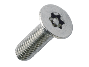 EB 447991 6-Lobe PIN countersunk head screws 6-Lobe PIN socket - Security fasteners Eurobolt