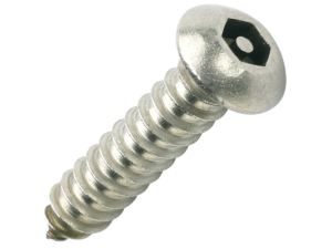 EB 447981 PIN-HEX self-tapping screws with cylindrical head PIN-HEX socket - Security fasteners Eurobolt