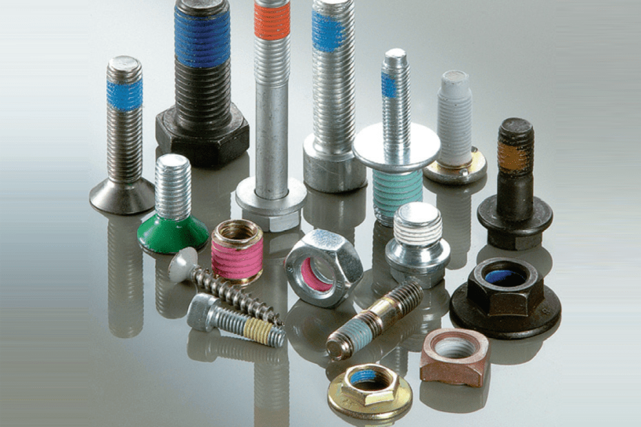 Screw products with securing/locking adhesive - Eurobolt